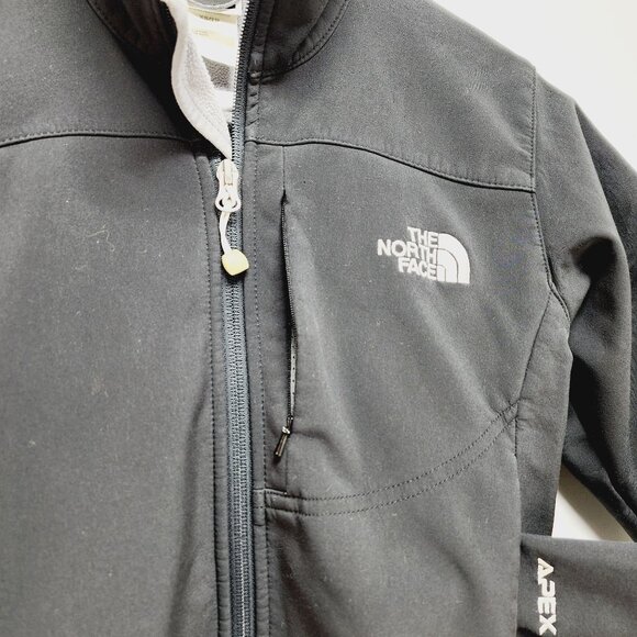 North Face Apex Pneumatic jacket Womens Sz XS Black  Shell Wind Water Resistant - Picture 10 of 13